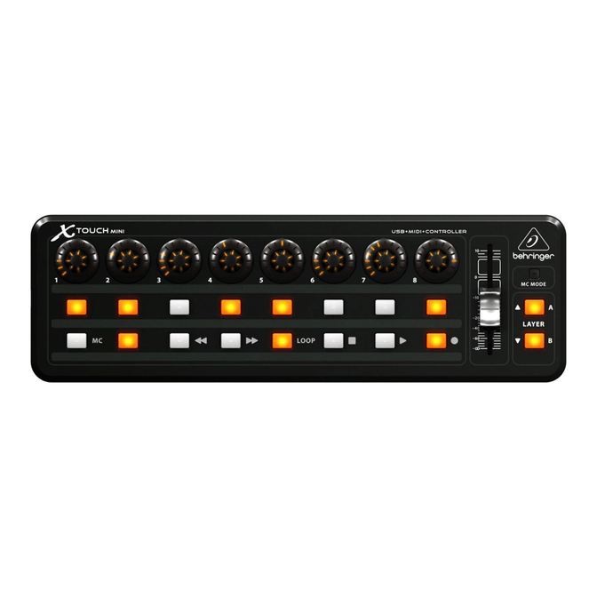 Пульт управления BEHRINGER Xtouch mini